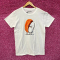Hugging sushi white size medium - Adult & Kids T-Shirts, Sweatshirts & Hoodies apparel design preview 1
