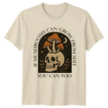 Mushrooms Grow From Dirt Skull Graphic - Adult & Kids T-Shirts, Sweatshirts & Hoodies apparel design preview 1