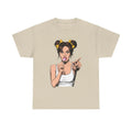 Sexy PopArt Girl with pigtails and Sucker Unisex - Adult & Kids T-Shirts, Sweatshirts & Hoodies apparel design preview 1