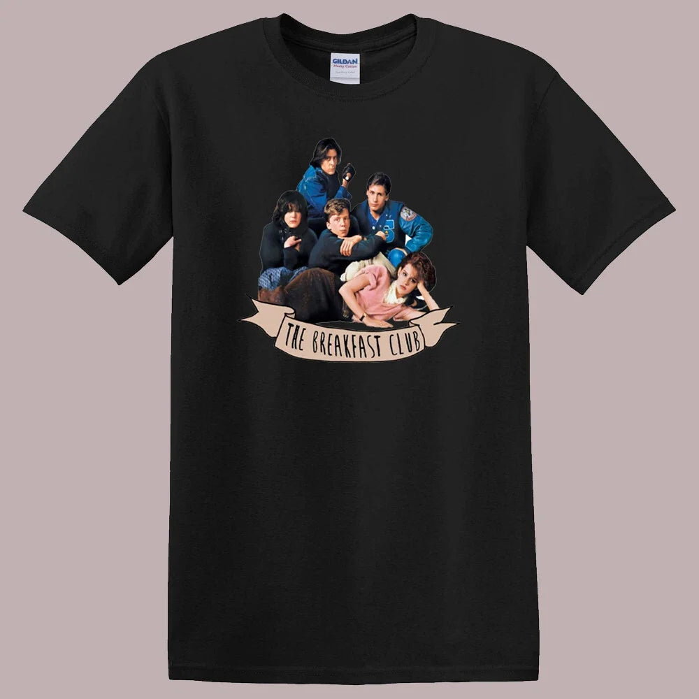 The Breakfast Club 1985 Black Size S to 5XL - Adult & Kids T-Shirts, Sweatshirts & Hoodies apparel design preview 1