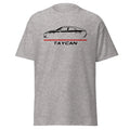 Taycan Electric Dual Motor Digital Luxury Euro Sedan - Adult & Kids T-Shirts, Sweatshirts & Hoodies apparel design preview 1