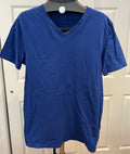 Gap Standard Fit V Neck Short Sleeve Cotton Royal - Adult & Kids T-Shirts, Sweatshirts & Hoodies apparel design preview 1