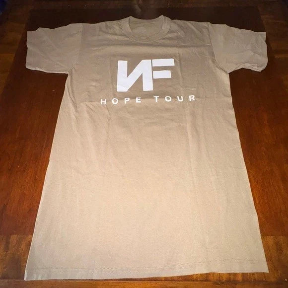 NF Hope Tour Graphic Tan Hip Hop Rap Merch - Adult & Kids T-Shirts, Sweatshirts & Hoodies apparel design preview 1