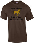 Save A Horse Ride Post Office Clerk - Adult & Kids T-Shirts, Sweatshirts & Hoodies apparel design preview 1