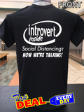 Social Distancing Corona Covid Quarantined Introvert - Adult & Kids T-Shirts, Sweatshirts & Hoodies apparel design preview 1