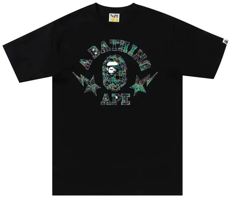 Size XXL Bape Thermal Polygon Black - Adult & Kids T-Shirts, Sweatshirts & Hoodies apparel design preview 1