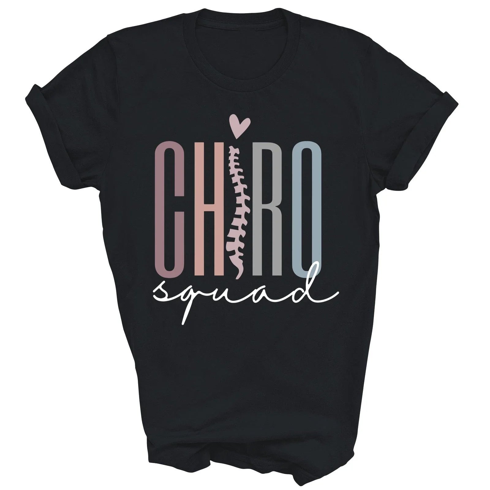 Chiro Squad Chiropractor Office Chiropractic Gift - Adult & Kids T-Shirts, Sweatshirts & Hoodies apparel design preview 1