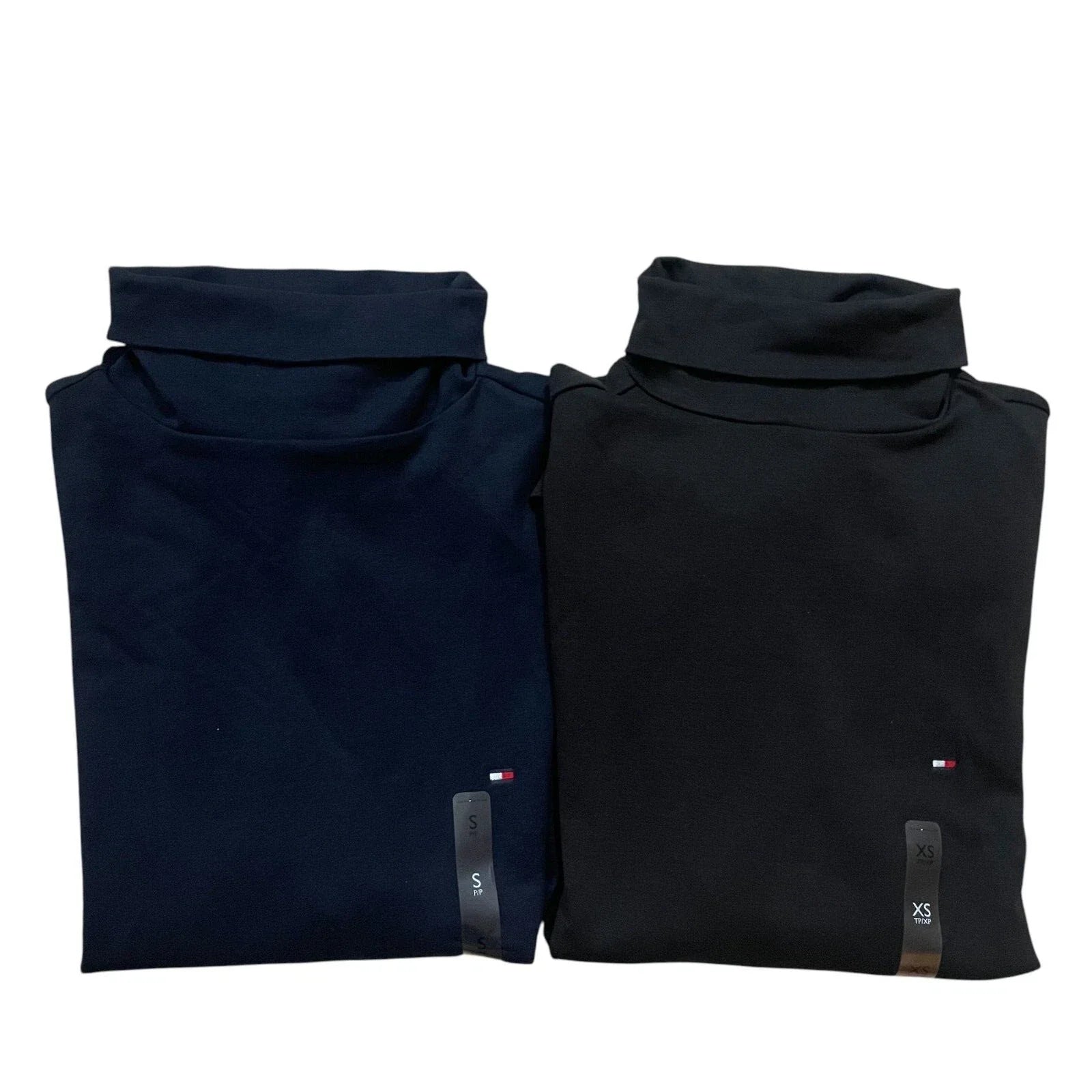 Tommy Hilfiger Men's Regular Fit Interlock Turtleneck - Adult & Kids T-Shirts, Sweatshirts & Hoodies apparel design preview 1