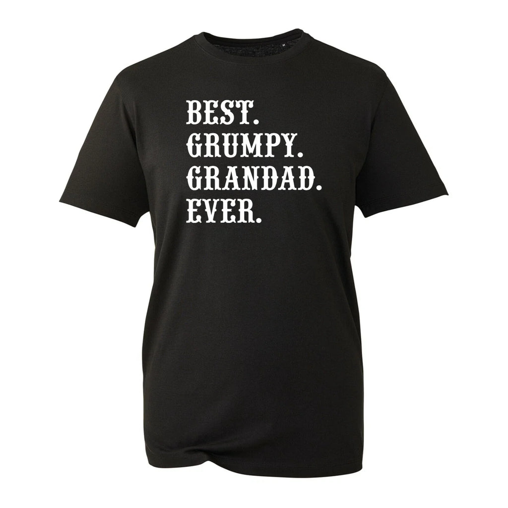 Best Grumpy Grandad Ever Old Git Joke Dad Unisex Top - Adult & Kids T-Shirts, Sweatshirts & Hoodies apparel design preview 1