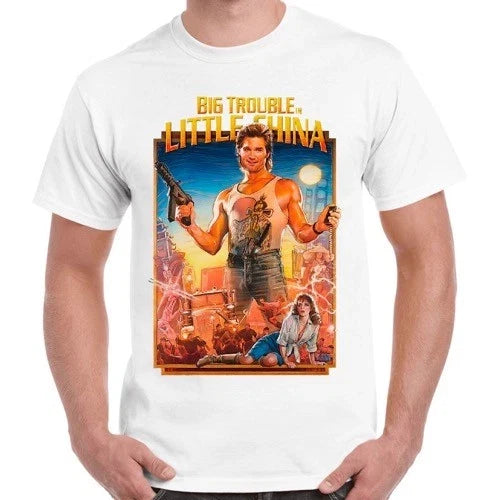 Big Trouble In Little China Film Poster Movie Retro - Adult & Kids T-Shirts, Sweatshirts & Hoodies apparel design preview 1