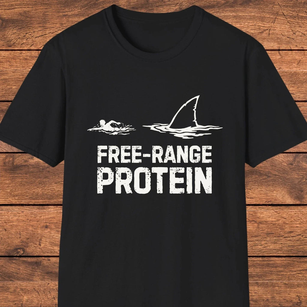 Shark Dark Humor Graphic Funny Ocean - Adult & Kids T-Shirts, Sweatshirts & Hoodies apparel design preview 1