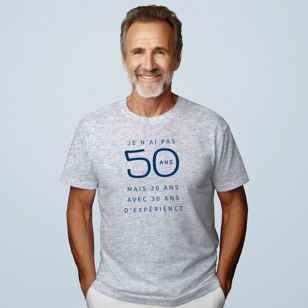 Grey Man short Sleeve, I Don'T Have Not 50 Years But - Adult & Kids T-Shirts, Sweatshirts & Hoodies apparel design preview 1