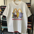 90s Mcdonalds Family Washed White L - Adult & Kids T-Shirts, Sweatshirts & Hoodies apparel design preview 1