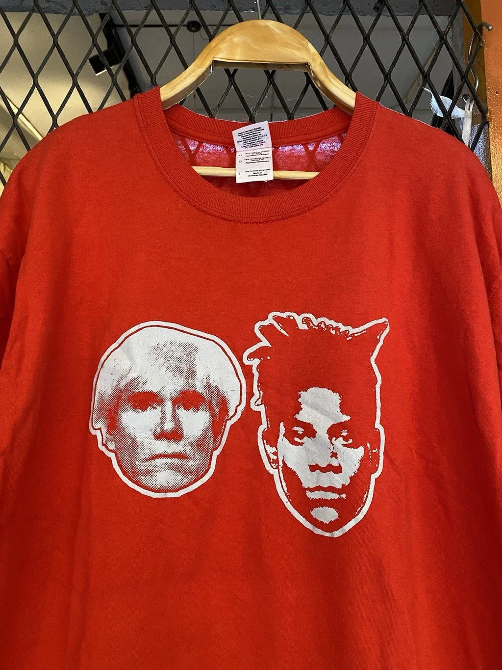 Rare Andy Warhol And Jean Michel Basquiat Graphic Art - Adult & Kids T-Shirts, Sweatshirts & Hoodies apparel design preview 1