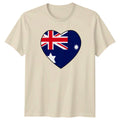 Australia Heart Flag Australian Day Gift For Him And - Adult & Kids T-Shirts, Sweatshirts & Hoodies apparel design preview 1