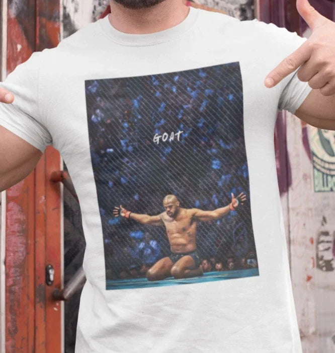Jon Jones GOAT UFC MMA - Adult & Kids T-Shirts, Sweatshirts & Hoodies apparel design preview 1