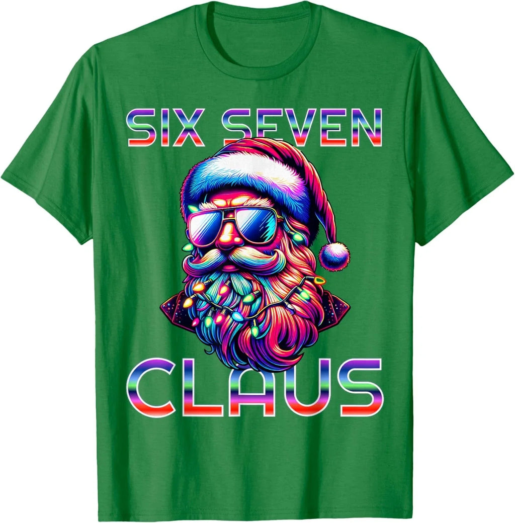 Funny 67 Meme Santa Christmas Brainrot Design - Adult & Kids T-Shirts, Sweatshirts & Hoodies apparel design preview 1