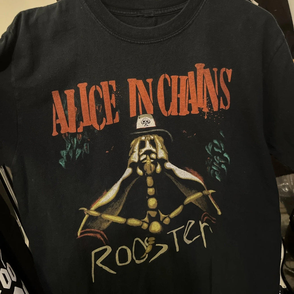 Vintage 2004 Alice in Chains 'Rooster' Grunge Band - Adult & Kids T-Shirts, Sweatshirts & Hoodies apparel design preview 1