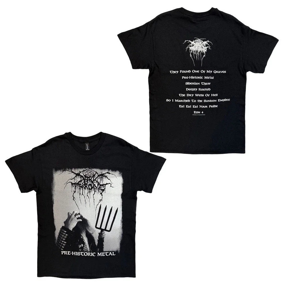 Authentic Darkthrone Men's Pre-Historic Metal S-2XL - Adult & Kids T-Shirts, Sweatshirts & Hoodies apparel design preview 1