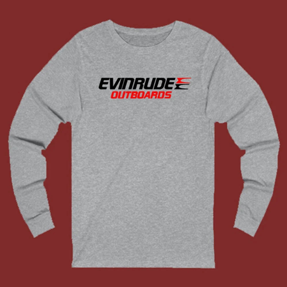 Evinrude Outboards Grey Size S-2XL - Adult & Kids T-Shirts, Sweatshirts & Hoodies apparel design preview 1