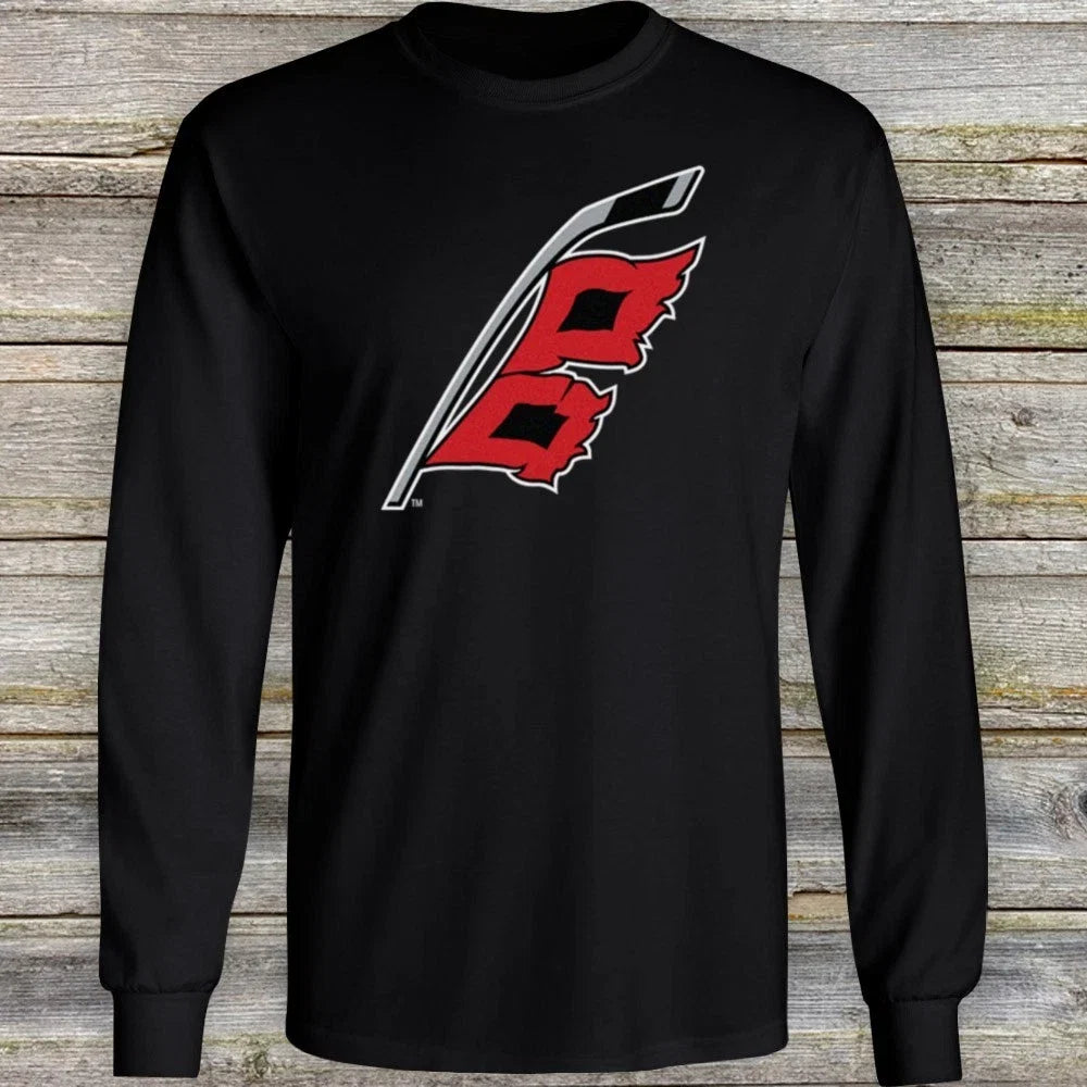 Carolina Hurricanes Warning Flag Hockey FCU02 - Adult & Kids T-Shirts, Sweatshirts & Hoodies apparel design preview 1