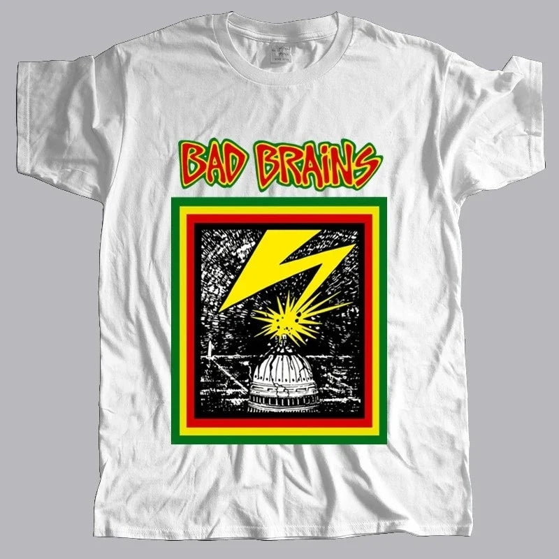 BAD BRAINS 1980s PUNK HARDCORE M-3XL - Adult & Kids T-Shirts, Sweatshirts & Hoodies apparel design preview 1
