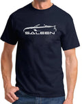 1994-98 Saleen S281 Mustang Convertible Outline - Adult & Kids T-Shirts, Sweatshirts & Hoodies apparel design preview 1
