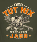 Men Jäger Olivgrün Round Neck Short Sleeve Funny - Adult & Kids T-Shirts, Sweatshirts & Hoodies apparel design preview 1