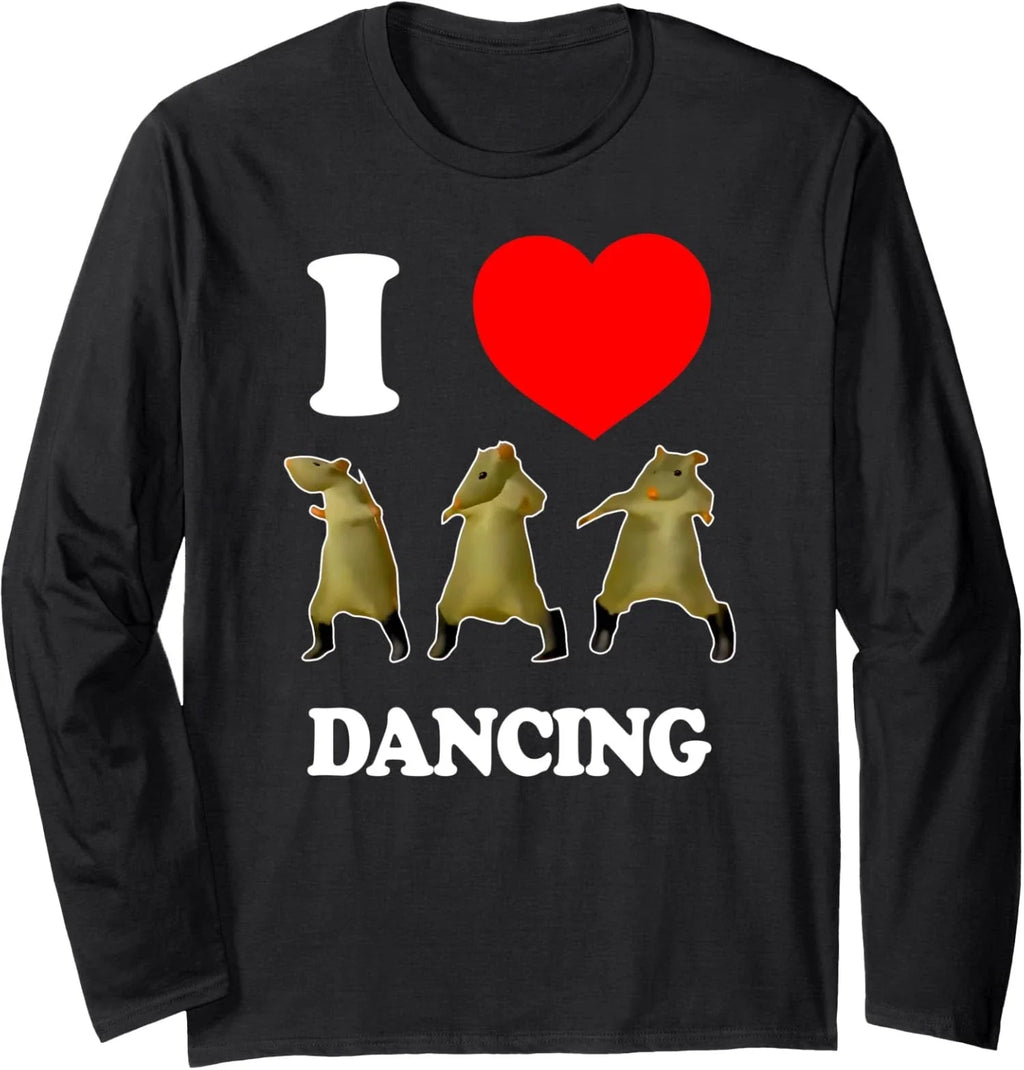 Meme Rat Dance 2025 Funny Dancing Fun - Adult & Kids T-Shirts, Sweatshirts & Hoodies apparel design preview 1