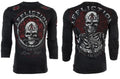 AFFLICTION Men's REST IN GREASE Black Tattoo Biker - Adult & Kids T-Shirts, Sweatshirts & Hoodies apparel design preview 1