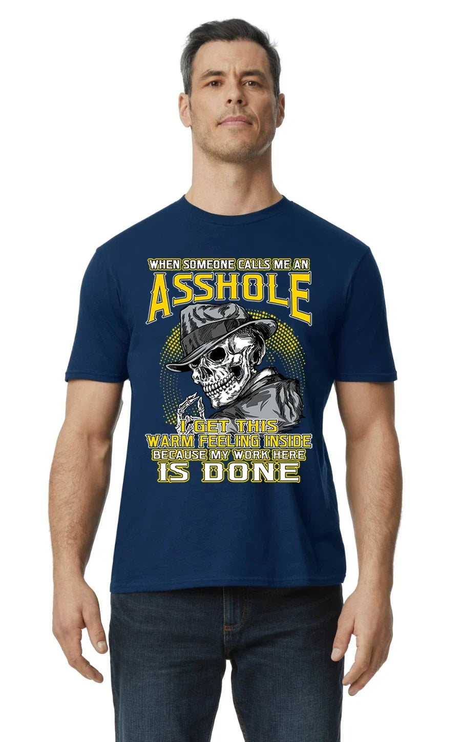Funny Adult Humor Sarcastic A Hole Graphic Design - Adult & Kids T-Shirts, Sweatshirts & Hoodies apparel design preview 1