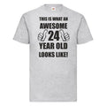 24th 24 Years Old Twenty Fourth Birthday Presents - Adult & Kids T-Shirts, Sweatshirts & Hoodies apparel design preview 1