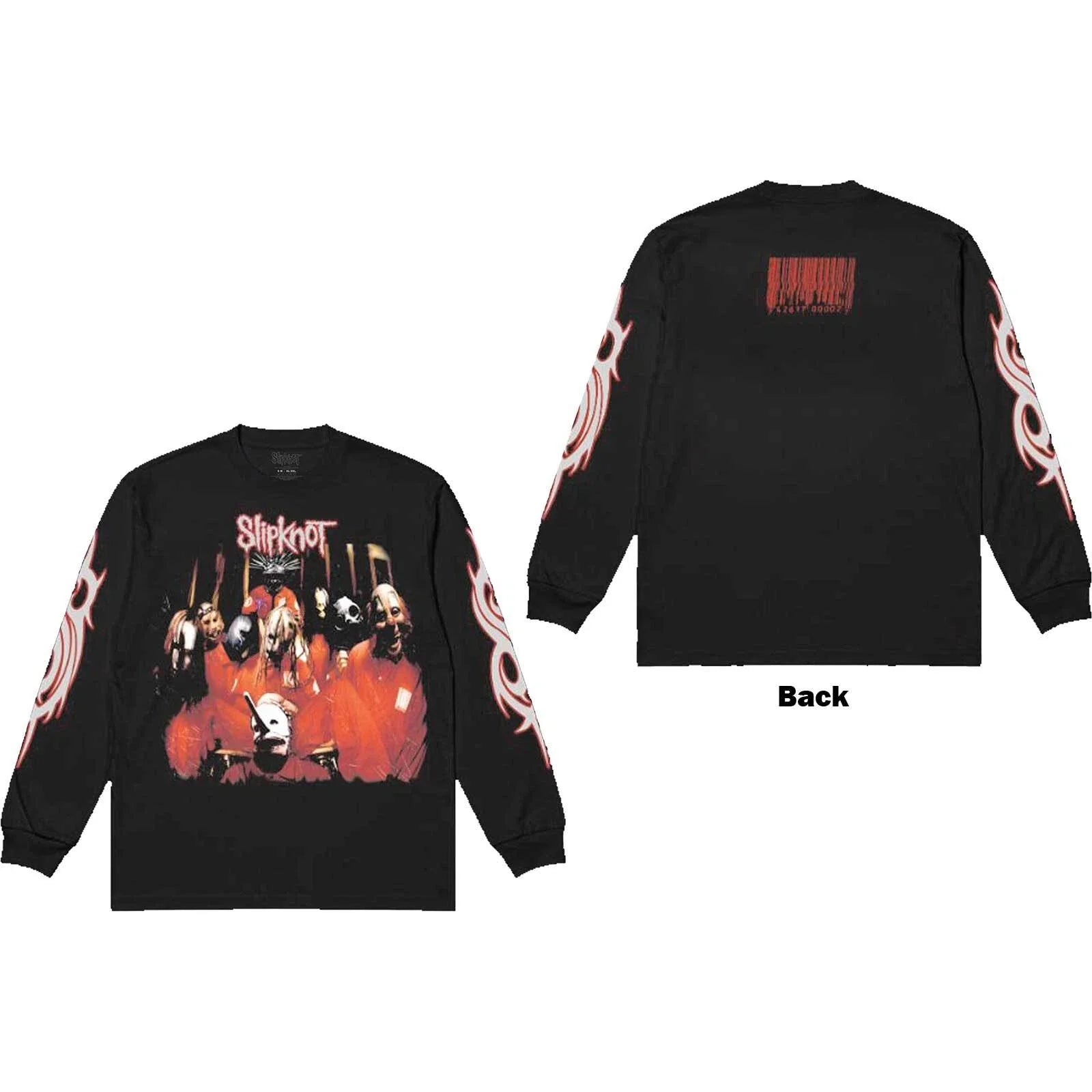 Slipknot Spit it Out (Back Sleeve Print) - Adult & Kids T-Shirts, Sweatshirts & Hoodies apparel design preview 1