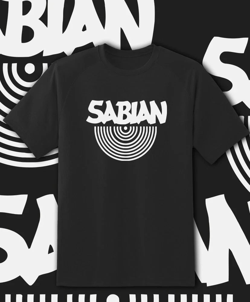 Sabian Drums Cymbals Adult Youth sizes Fast Ship! - Adult & Kids T-Shirts, Sweatshirts & Hoodies apparel design preview 1