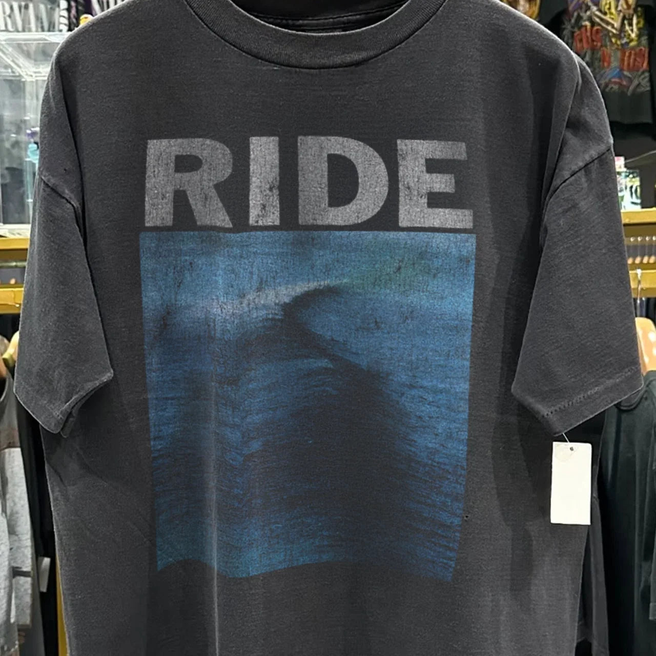 Ride Shoegaze 80s-90s Classic Black XL - Adult & Kids T-Shirts, Sweatshirts & Hoodies apparel design preview 1