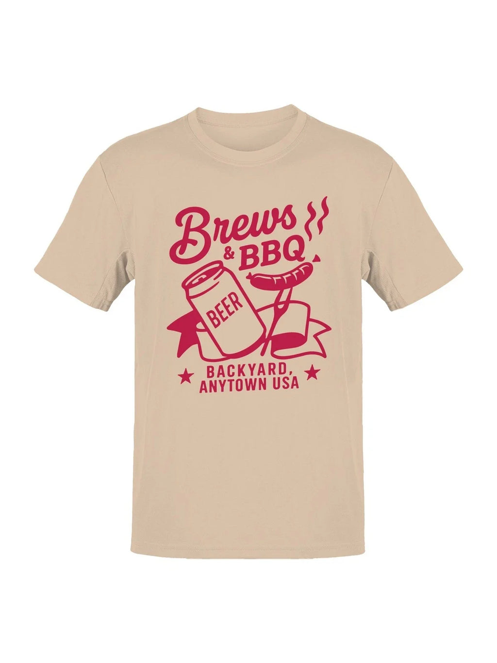 Backyard Brews BBQ Fun Men's - Adult & Kids T-Shirts, Sweatshirts & Hoodies apparel design preview 1