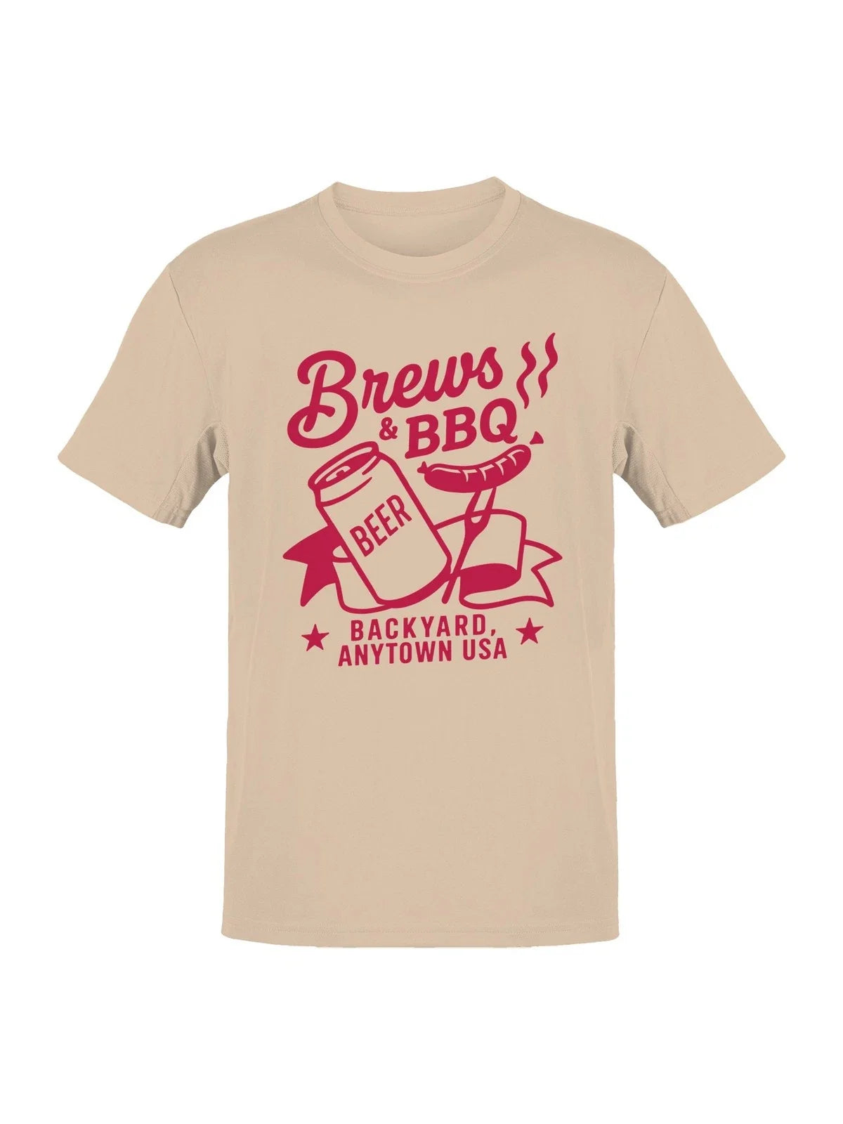 Backyard Brews BBQ Fun Men's - Adult & Kids T-Shirts, Sweatshirts & Hoodies apparel design preview 1