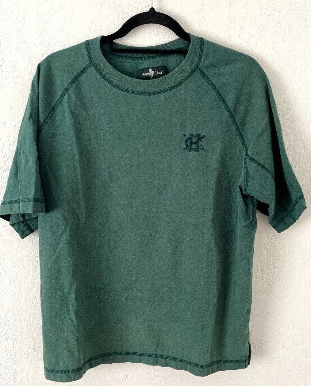 Vintage Hunt Club Faded Green Crew Neck Minimalist - Adult & Kids T-Shirts, Sweatshirts & Hoodies apparel design preview 1