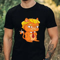 Mens Funny Cat Print Cotton Size XS to 5XL - Adult & Kids T-Shirts, Sweatshirts & Hoodies apparel design preview 1