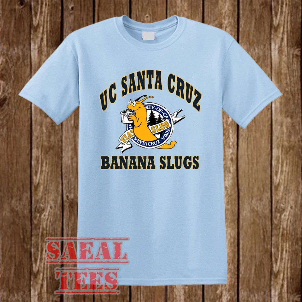 UC Santa Cruz Banana Slugs Men's Light Blue Size - Adult & Kids T-Shirts, Sweatshirts & Hoodies apparel design preview 1
