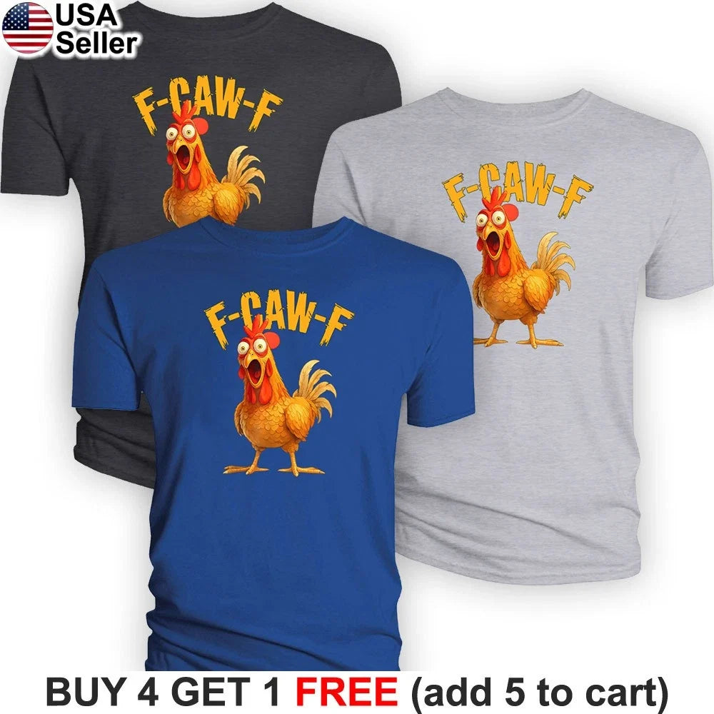 FCawF Off Funny Chicken Humor Hen Rooster Animal - Adult & Kids T-Shirts, Sweatshirts & Hoodies apparel design preview 1