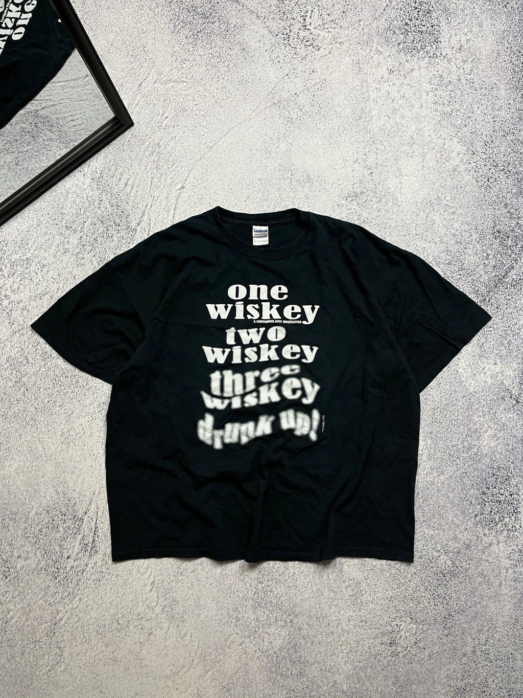 Humor One Whiskey Two Three Drunk Up Alcohol Y2k - Adult & Kids T-Shirts, Sweatshirts & Hoodies apparel design preview 1