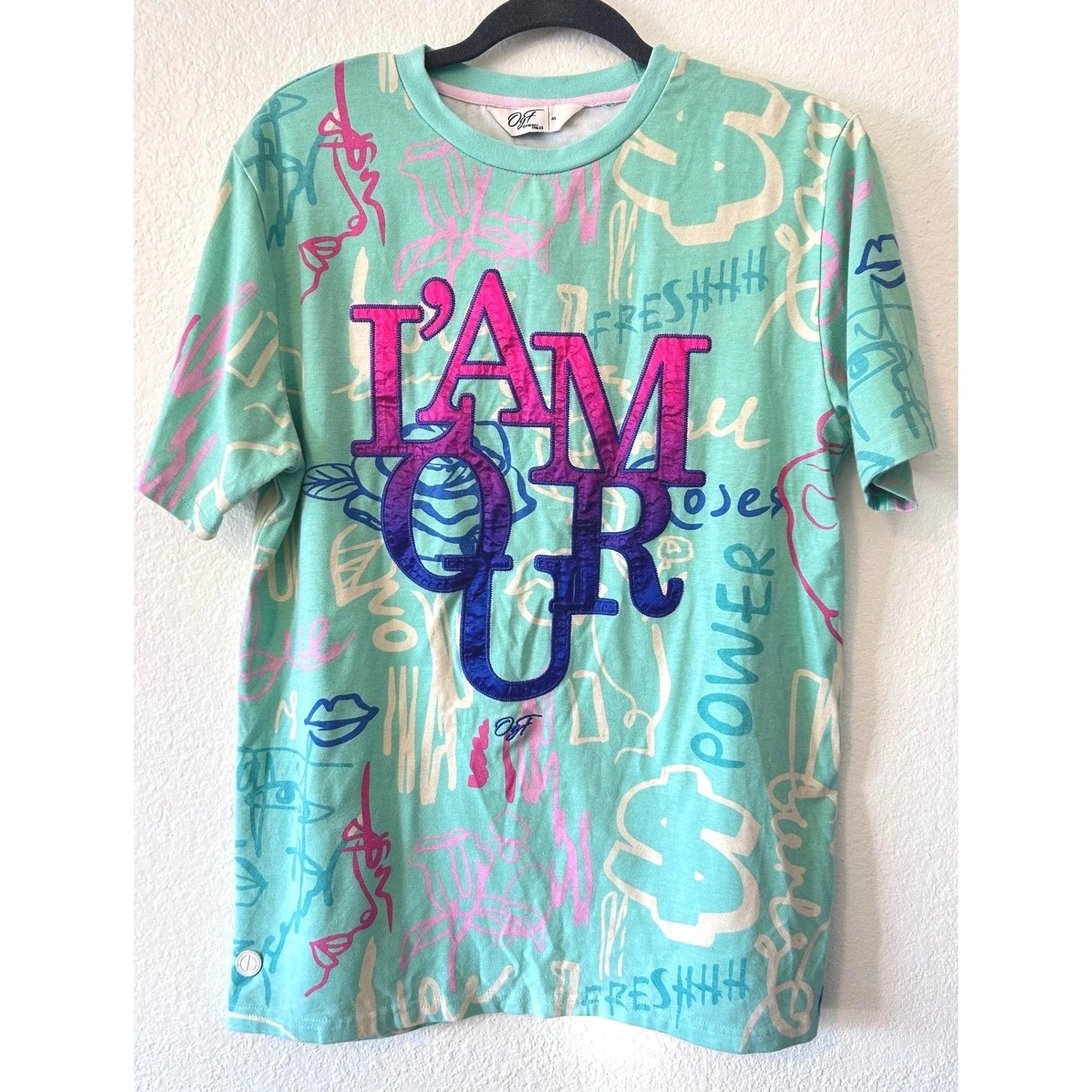 Original Fables L'AMOUR Streetwear Artsy Teal - Adult & Kids T-Shirts, Sweatshirts & Hoodies apparel design preview 1
