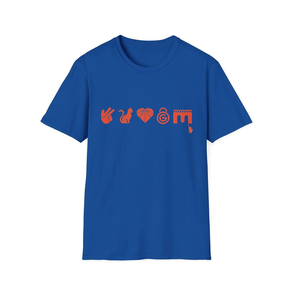 Knicks five 5 emojis team unisex soft blue new york - Adult & Kids T-Shirts, Sweatshirts & Hoodies apparel design preview 1