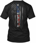 Fashionable Kimber Family American Flag Crew neck - Adult & Kids T-Shirts, Sweatshirts & Hoodies apparel design preview 1