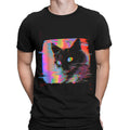 Psychedelic Weirdcore Cat Vaporwave Aesthetic Trippy - Adult & Kids T-Shirts, Sweatshirts & Hoodies apparel design preview 1