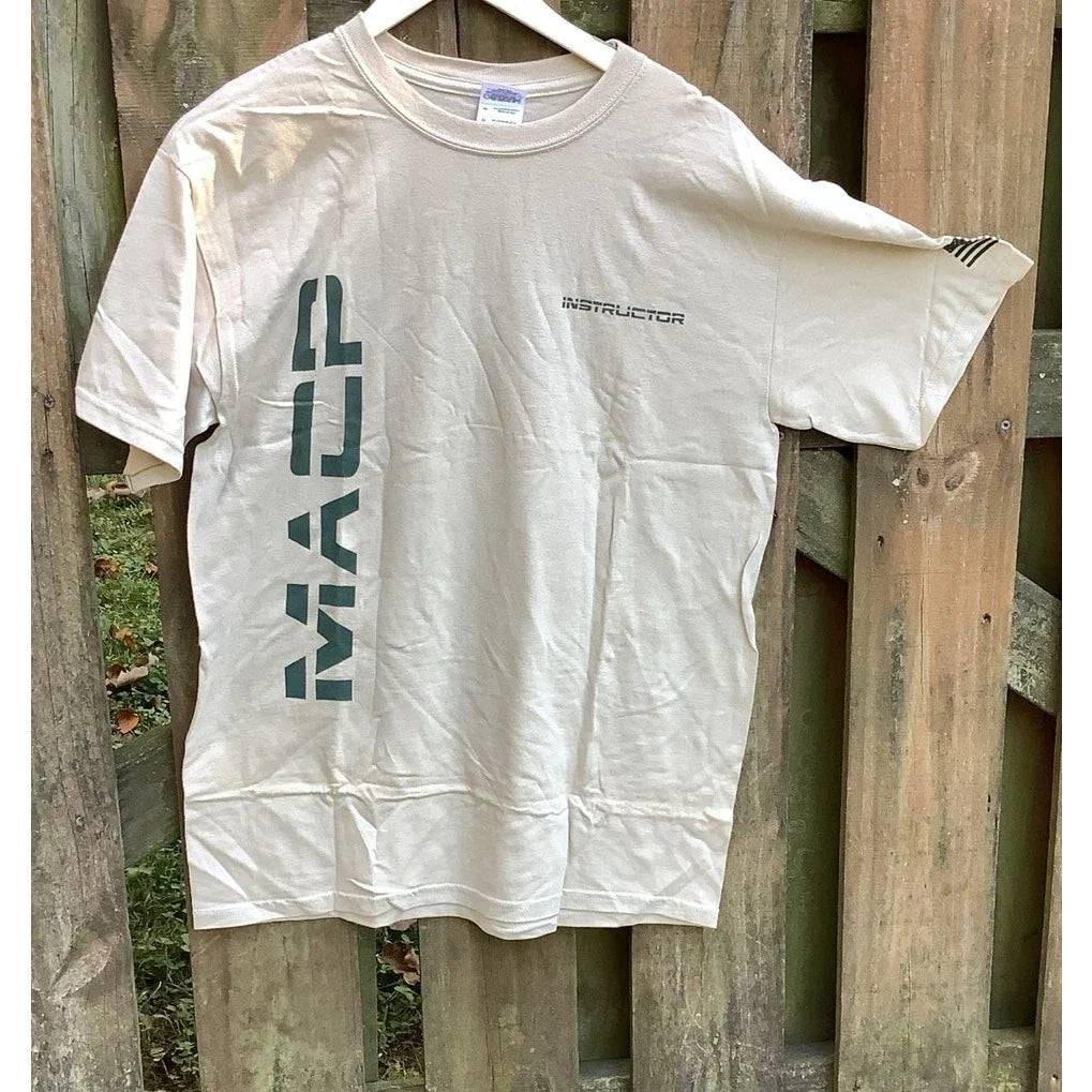 MACP Instructor Medium Tan Green Grappling Triangle - Adult & Kids T-Shirts, Sweatshirts & Hoodies apparel design preview 1
