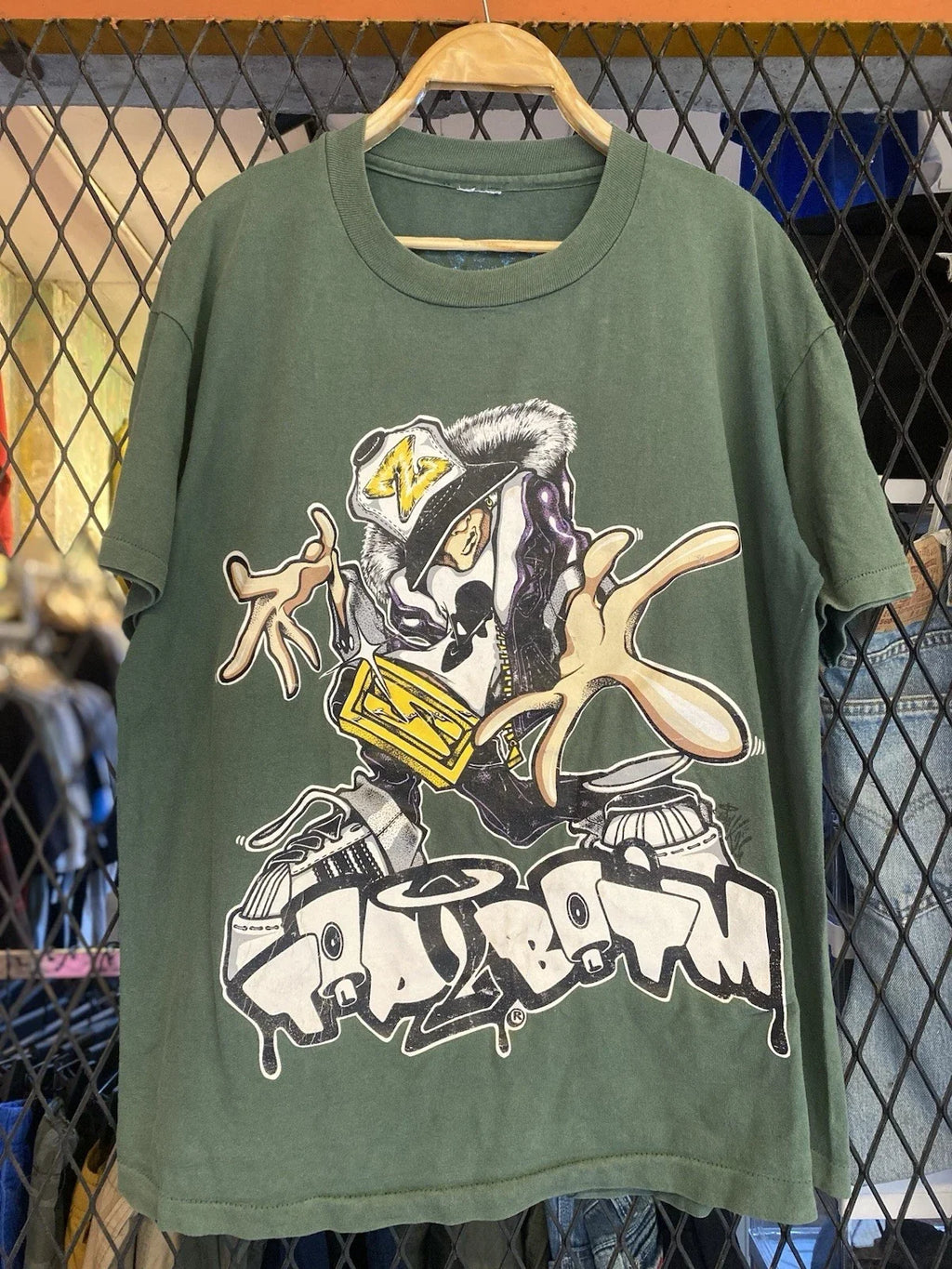 Vtg 90s Top2bot'm Snorkill By Zodak Pop Art Graffiti - Adult & Kids T-Shirts, Sweatshirts & Hoodies apparel design preview 1