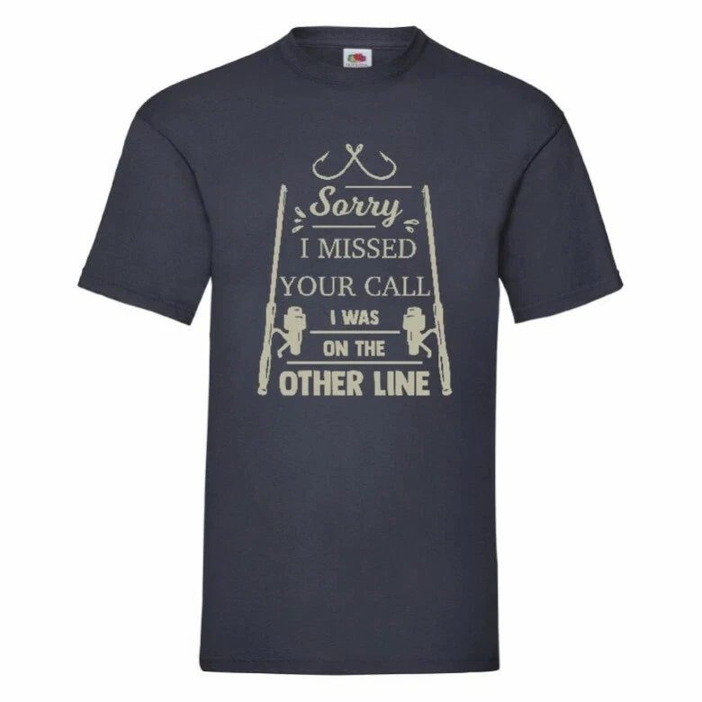 Sorry I Missed Your Call Was On The Other Line - Adult & Kids T-Shirts, Sweatshirts & Hoodies apparel design preview 1
