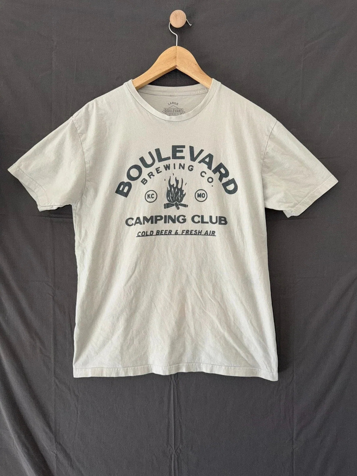 Boulevard Brewing Co Camping Club T‑ L KC MO Cold - Adult & Kids T-Shirts, Sweatshirts & Hoodies apparel design preview 1